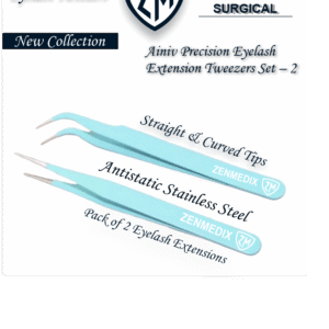 Ainiv Precision Eyelash Extension Tweezers Set – 2